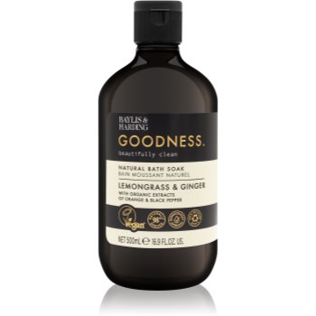 Baylis & Harding Goodness Lemongrass & Ginger spuma de baie - imagine 2